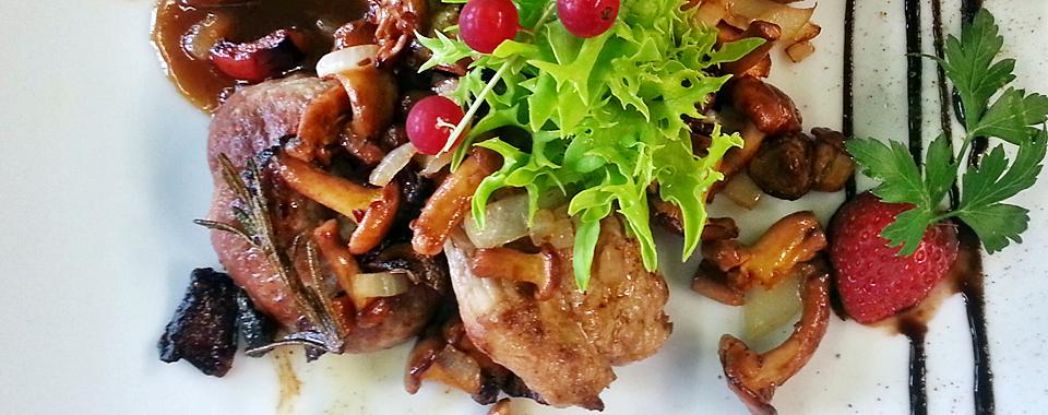 Schweinemedaillons mit Pilzen